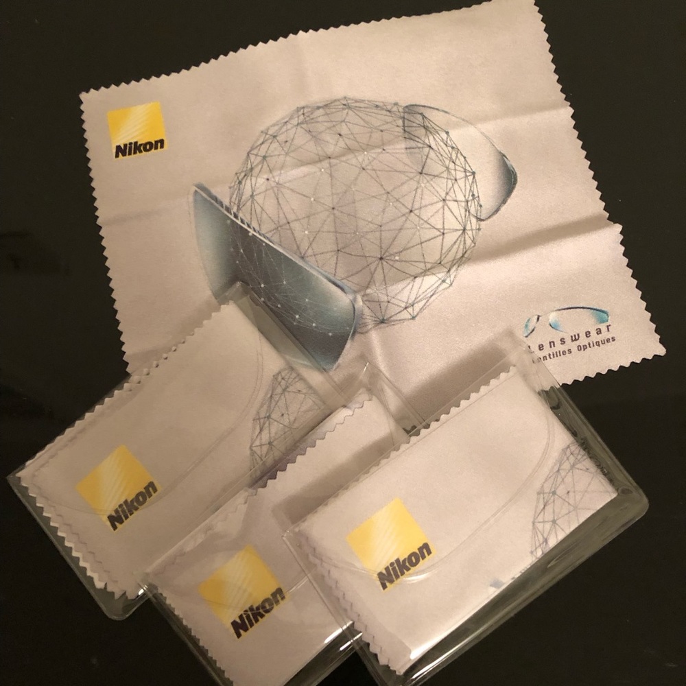 NIKON Microfiber Cleaning Cloths $19 for 4